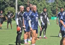 Selección de Costa Rica realizó su último entrenamiento previo al juego eliminatorio ante Honduras