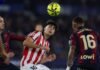 Levante con Kervin Arriaga de titular perdió ante Athletic de Bilbao