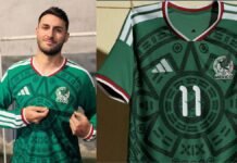 México presenta la camisa que utilizará en el Mundial del 2026