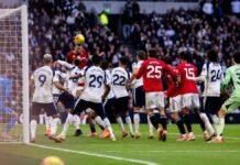 Matthijs De Ligt amarga al Tottenham al dar empate al United en la última jugada