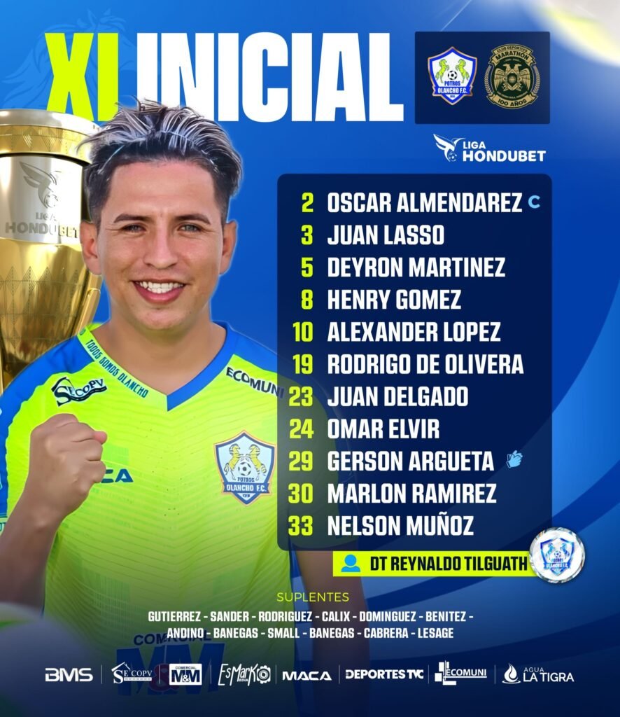 Olancho FC y Marathón empatan sin goles en partido de la triangular final del Apertura