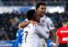 Real Madrid sufrió, pero venció al Alavés para darle tranquilidad a Xabi Alonso