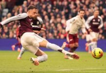 Aston Villa derribo al líder Arsenal en la Premier League