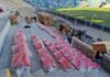 Inicia instalación de butacas en el sector de Sol Centro del estadio Nacional de Tegucigalpa