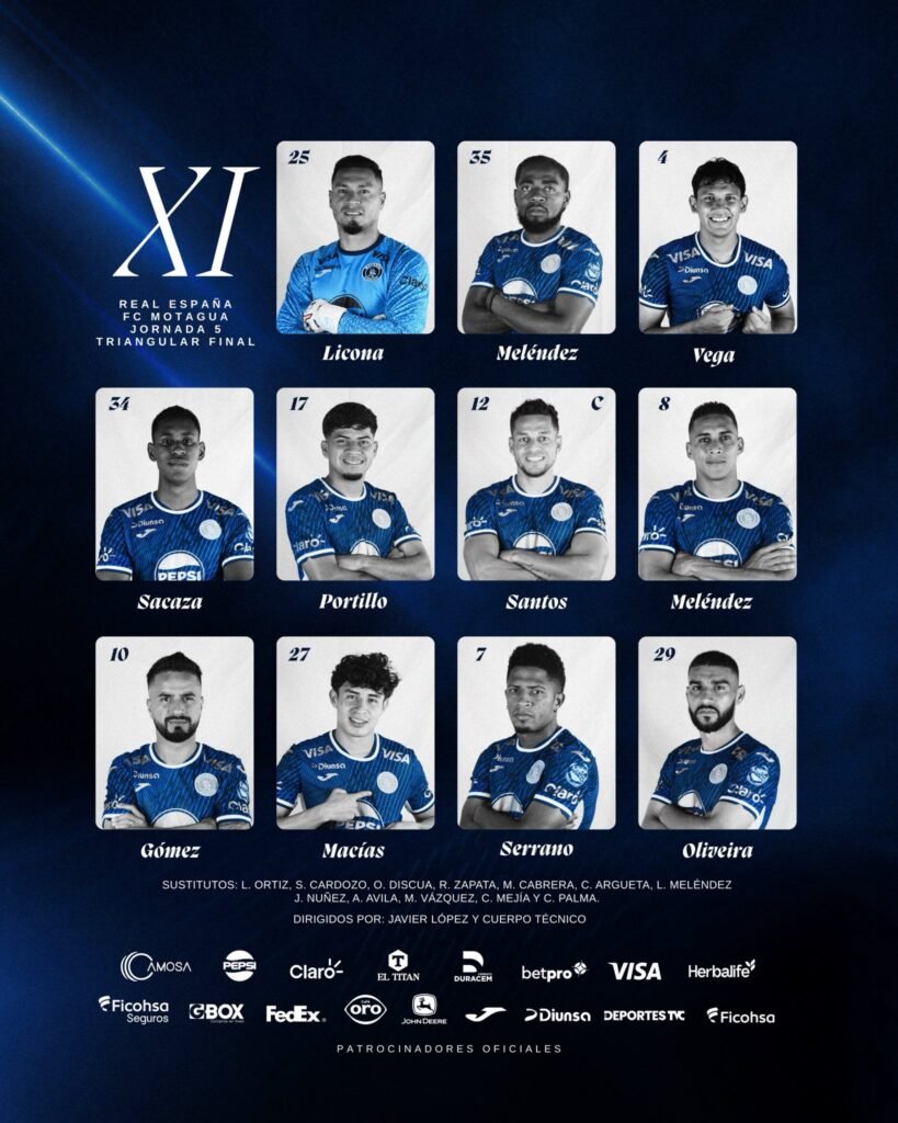 Real España está venciendo 1-0 a Motagua y quiere seguir peleando por un cupo a la final del Apertura