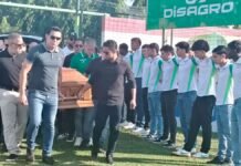 Marathón da el último adiós a Orinson Amaya