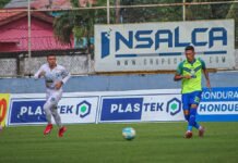 Platense empata a Olancho FC con gol de Aldo Fajardo