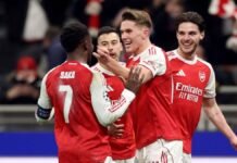 Arsenal y Bayern Múnich lo únicos clasificados a octavos de final de Champions League