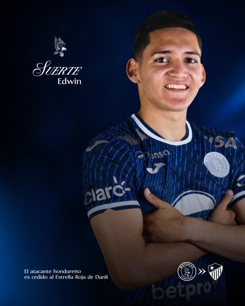 Motagua envía a joven Edwin Munguía prestado a equipo de la Segunda División