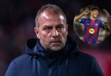 Hansi Flick decepcionado por posible salida de Dro del Barcelona