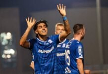 Luis Palma da triunfo a Lech Poznan ante MSK Ziliona de Eslovaquía en partido amistoso en Emiratos Árabes Unidos