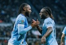 Manchester City vence al Newcastle en la ida de la semifinal de la FA Cup