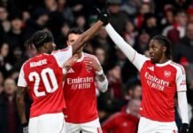 Arsenal golea al Wigan y avanza a octavos de final de la FA Cup