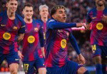 Barcelona goleó 3-0 al Mallorca y se mantiene en la cima de la Liga de España