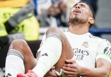 Real Madrid confirma lesión de Jude Bellingham