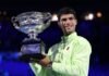 Carlos Alcaraz venció a Novak Djokovic y se coronó campeón del Abierto de Australia