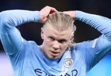 Erling Haaland es baja del Manchester City a una semana y media de jugar ante Real Madrid