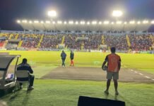 Condepor soluciona problemas de alumbrado eléctrico en estadio Nacional