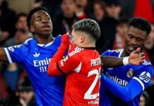 Benfica apelará sanción de Gianluca Prestianni acusado de racismo