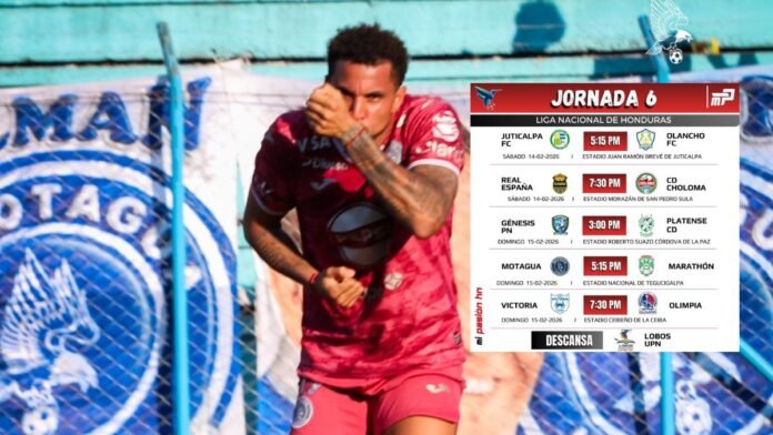 Con Motagua ante Marathón como atractivo se jugará la jornada 6 del Clausura; Días y horarios