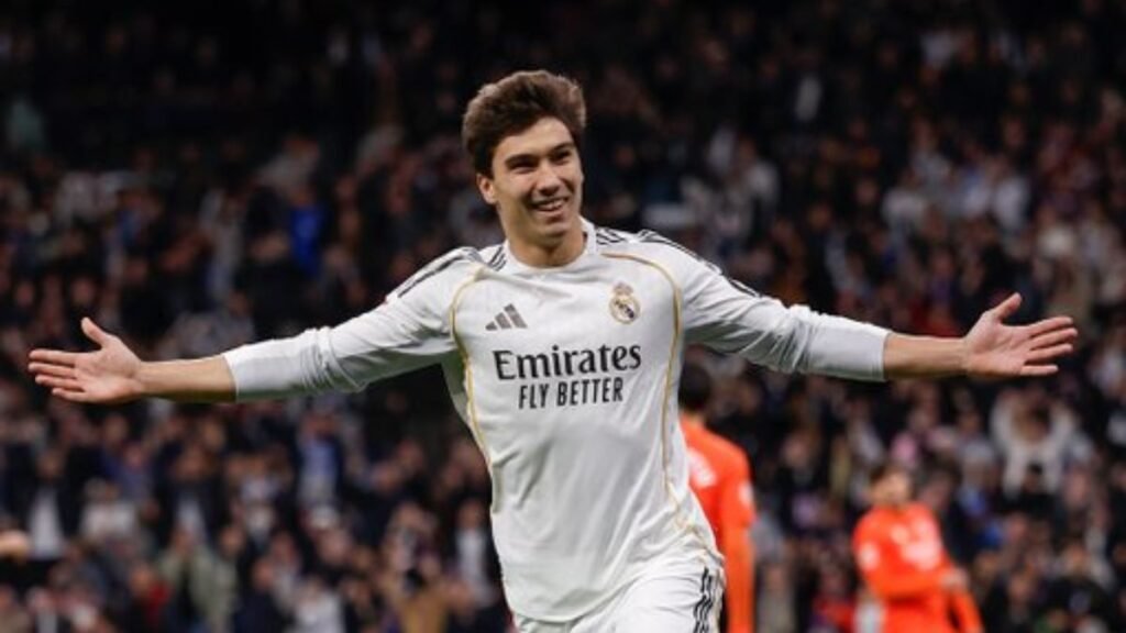 Real Madrid está goleando 4-1 a la Real Sociedad en partido de la Liga de España