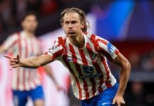 Atlético de Madrid golea al Tottenham y se acerca a cuartos de final de Champions League