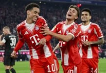 Bayern Múnich golea al Borussia M’gladbach y sigue siendo superlíder de la Bundesliga