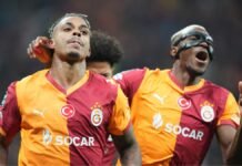 Galatasaray pega primero y derrota al Liverpool en la ida de octavos de final de Champions League