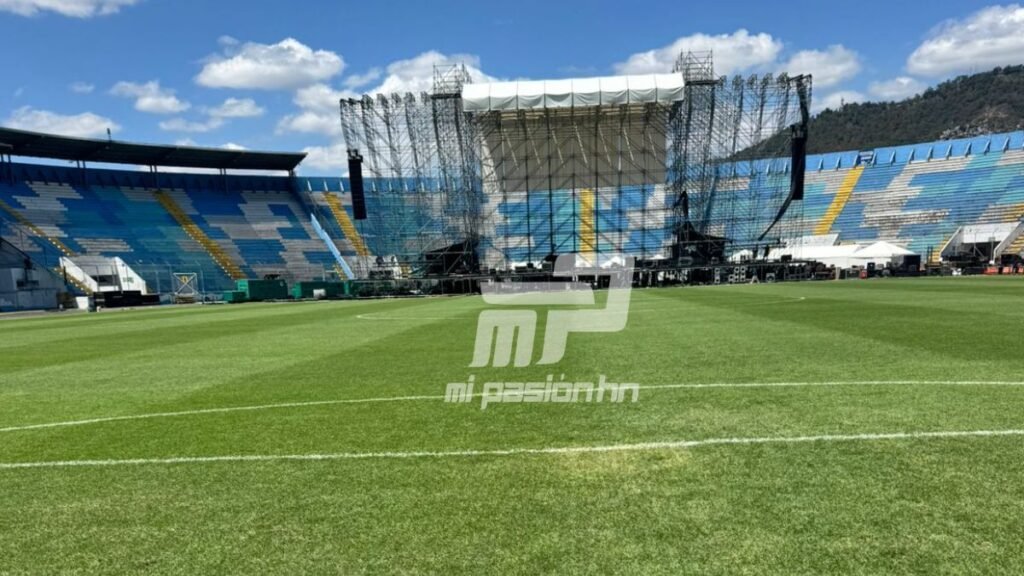 Así quedó el engramillado del estadio Nacional tras concierto ¿Pasó la prueba?