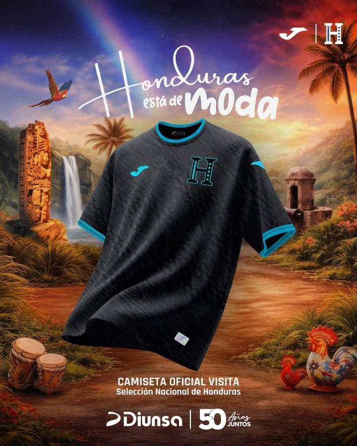 Presentan nuevas camisas de la Selección de Honduras
