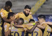Choloma logra valioso triunfo ante Lobos UPN y está cerca de salir del sótano