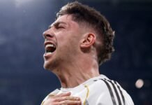 Con un gran Fede Valverde Real Madrid está goleando 3-0 al Manchester City