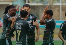 Marathón de divierte y golea al Juticalpa FC