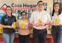 McBride (Caribbean) Limited entrega donativo a Casa Hogar BENCALETH en Honduras