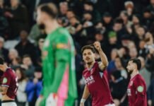 Manchester City empata con West Ham y se aleja de ganar la Champions League