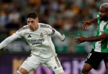 Real Madrid empató con Betis y deja vía libre al Barcelona para ser campeón de la Liga