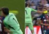 Esteban Andrada da puñetazo a rival y desata guerra campal entre jugadores en España