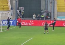 Edrick Menjívar no descansa, del avión al partido a jugar de titular con Olimpia ante Lobos de UPN