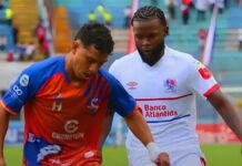 Olimpia empata con Lobos de la UPN en partido marcado por amonestaciones