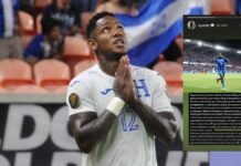 Romell Quioto anuncia su retiro de la Selección de Honduras: “Utilizaron mi nombre para hacerme a un costado”