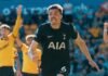 Tottenham sigue con vida al vencer al Wolverhampton y sigue luchando por no descender en Inglaterra