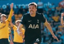 Tottenham sigue con vida al vencer al Wolverhampton y sigue luchando por no descender en Inglaterra
