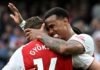 Arsenal goleó al Fulham y sigue líder de la Premier y va por el Atlético de Madrid