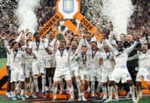 Aston Villa derrota al Friburgo y se corona campeón de la Europa League