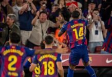 Barcelona derrota al Real Madrid y se corona Bicampeón de España