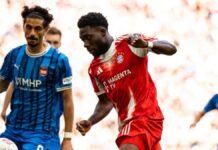 Bayern Múnich empata con el colista de la Bundesliga previo a la semifinal de la Champions