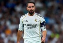 Real Madrid anuncia baja de Dani Carvajal