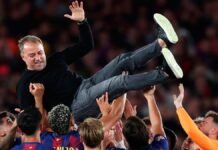 Hansi Flick tras ganar el bicampeonato de España: “Nunca olvidaré esto. Un día duro para mí”