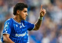 Luis Palma marca golazo en empate de Lech Poznan ante Wisla Plok