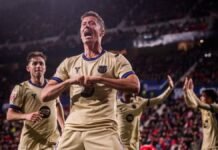 Barcelona derrotó al Osasuna y está a un pasito de ser campeón de España